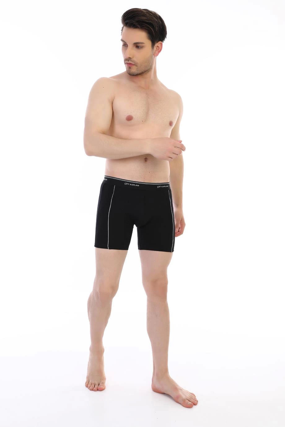 Çift Kaplan 880 Elastanlı Erkek Boxer