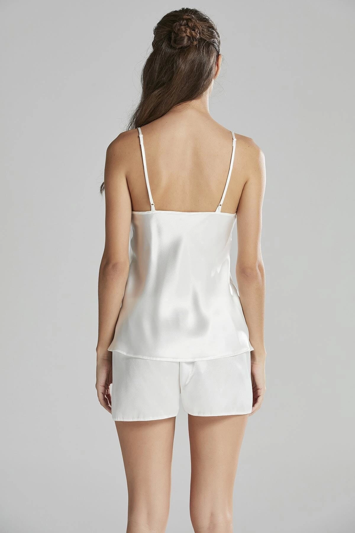 Pierre Cardin 6625 Kısa Gecelikli 6'lı İpek Set
