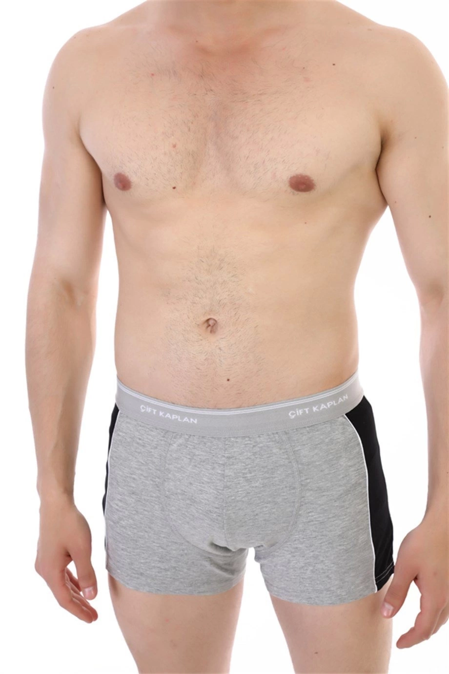 Çift Kaplan 850 Biyeli Likralı Erkek Boxer