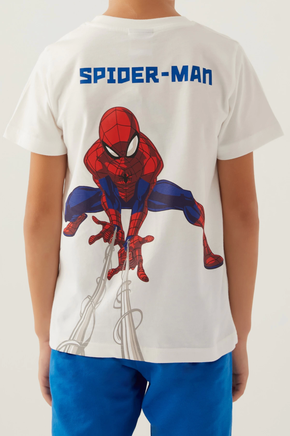Disney 4878-3 Spider-Man Erkek Çocuk Şort Takım