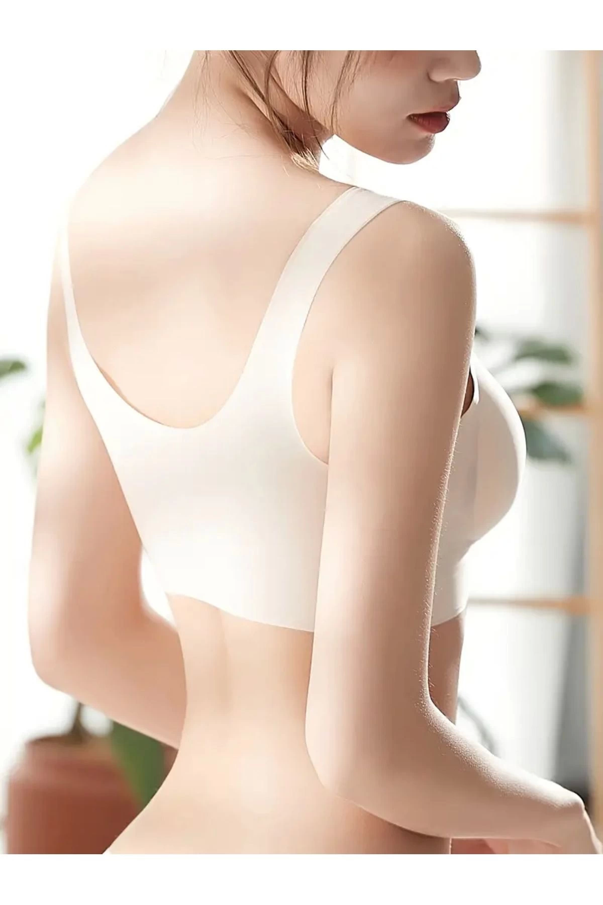 Freshness 1214L Kadın Süngerli  Lazer Kesim Büstiyer Sütyen