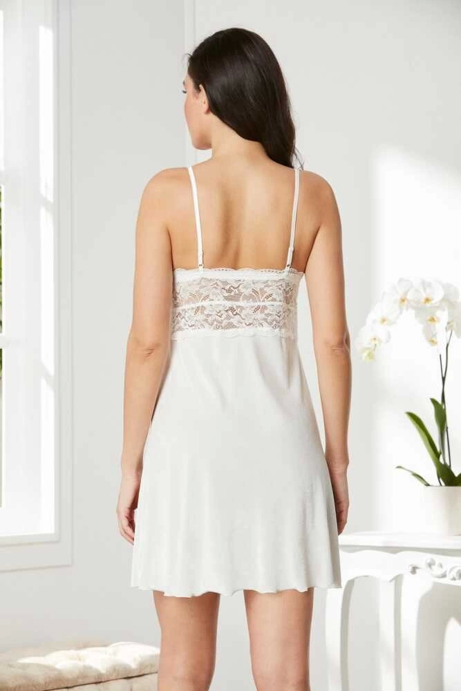 Pierre Cardin 4045 Kadife Saten Dantelli Gecelik ve Sabahlık Takımı