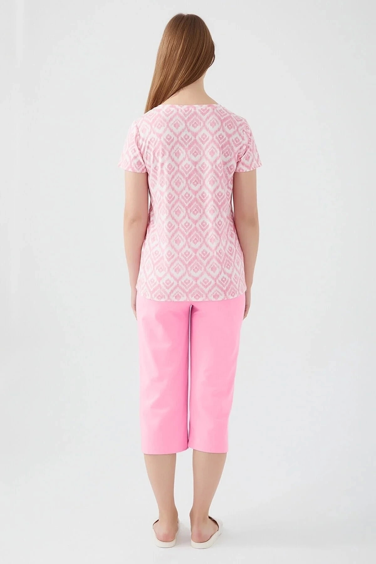 Pierre Cardin 8570 Bayan Kısa Kol Pijama Takımı