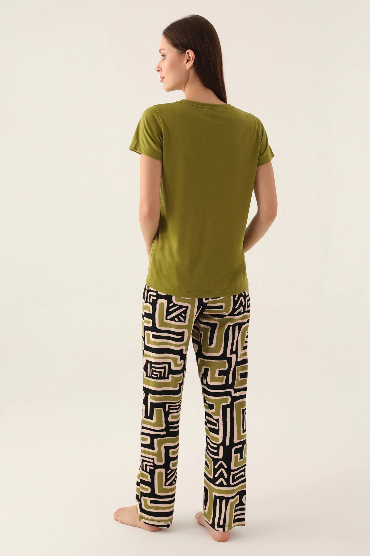 Pierre Cardin 8817-S Kadın Kısa Kol Pijama Takımı