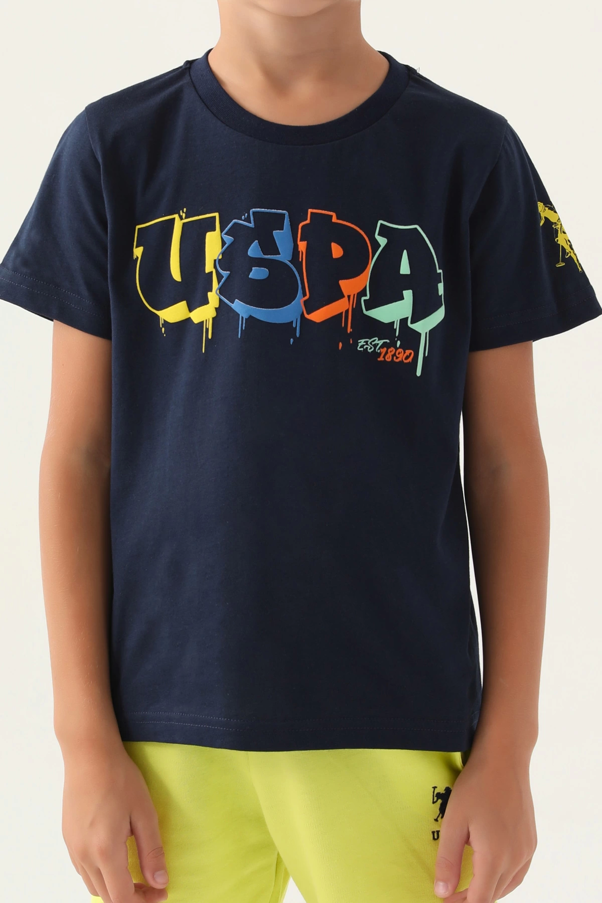 US Polo 1752-4 Erkek Çocuk Şort Takımı